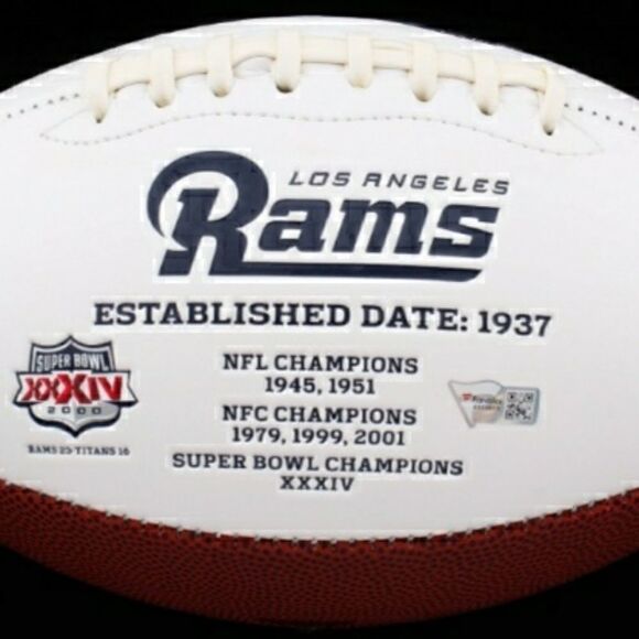 Todd Gurley Autographed LA Rams Football - Picture 2 of 3